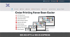 Desktop Screenshot of expressgraphic.com